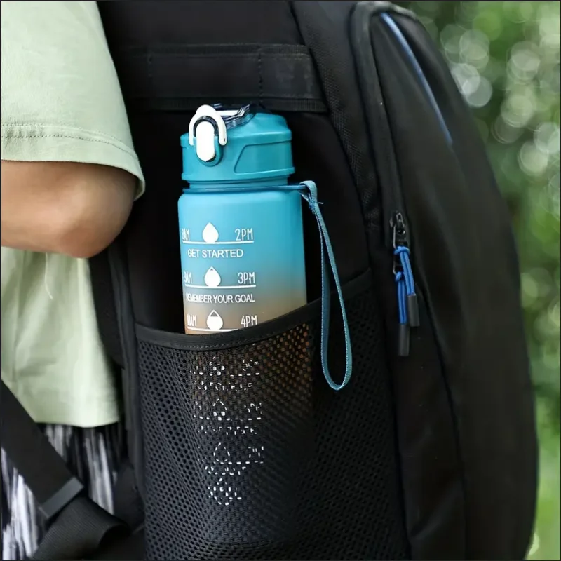 Sports Water Bottle with Time-Tracking